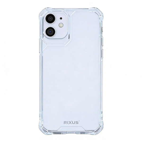 Rixus Armor-X Anti Shock Case For Apple iPhone 11 Transparent