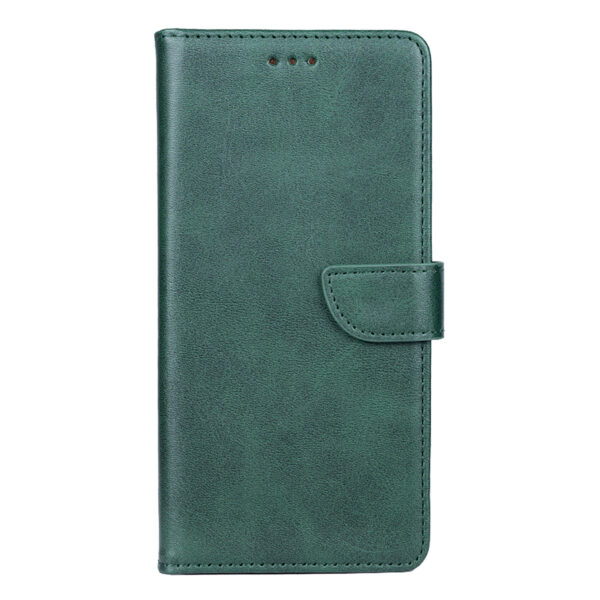 Rixus Bookcase For Samsung Galaxy A53 5G Dark Green