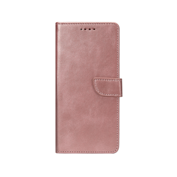 Rixus Bookcase For Samsung Galaxy A24 4G Pink