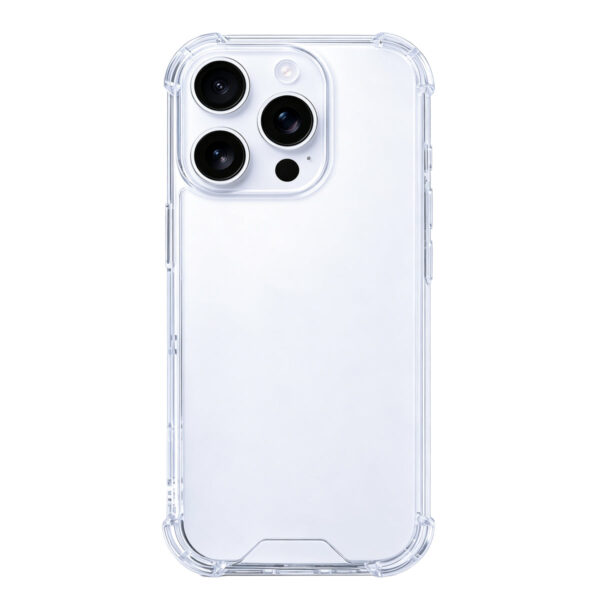 Rixus Anti-Burst Case For Apple iPhone 16 Pro Transparent