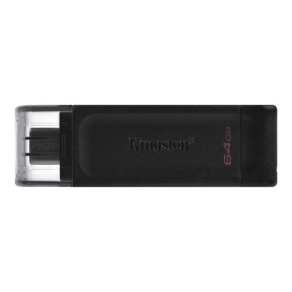 A00003050_A.jpg Kingston 64GB DataTraveler 70 USB-C 3.2 Gen 1 Flash Drive Black