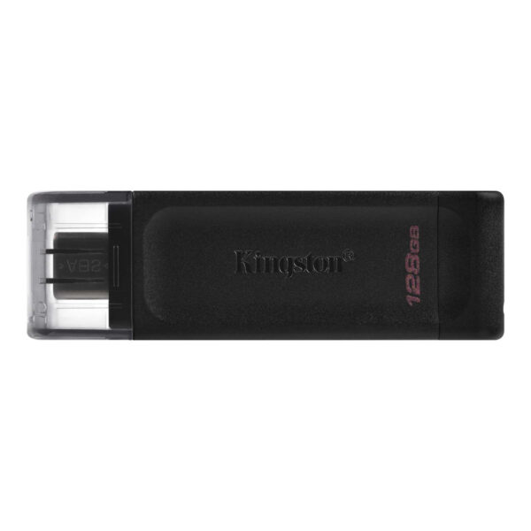 A00003051_A.jpg Kingston 128GB DataTraveler 70 USB-C 3.2 Gen 1 Flash Drive Black