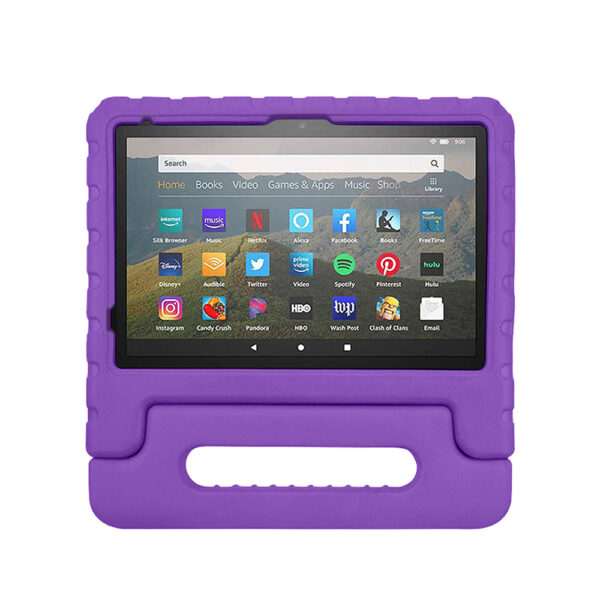 Rixus RXTC06 Tablet Kids Case For Apple iPad 10 10.9 inch (2022), iPad Air 11 inch (2024, 2025, 2026), iPad 12 (2026) Purple