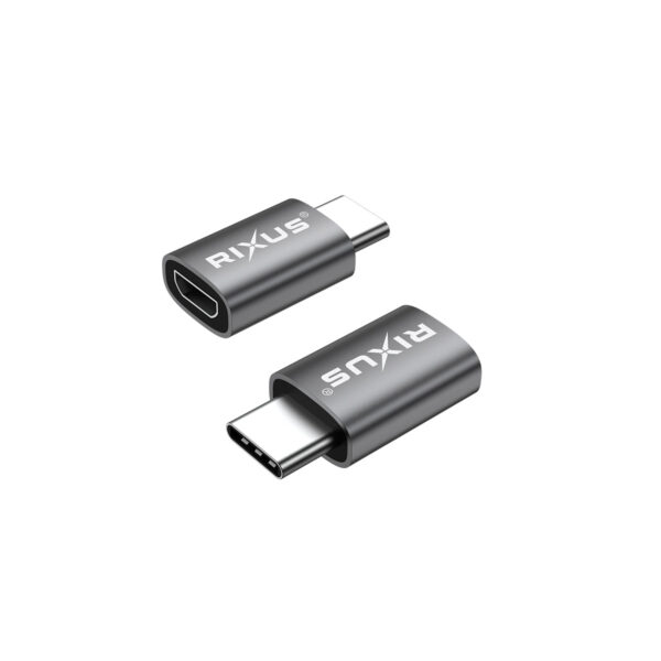 A00003316_A.jpg Rixus RXOTG04 USB-C To Micro OTG Adapter Space Gray (2-Pack)