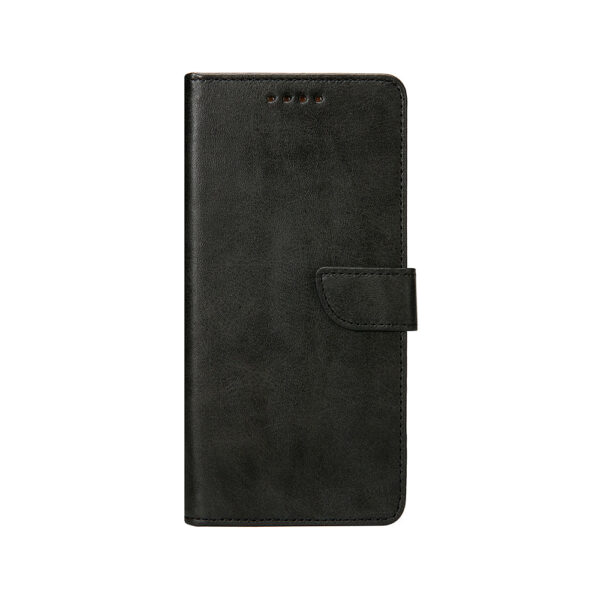 Rixus Bookcase For Samsung Galaxy S10 Plus Black