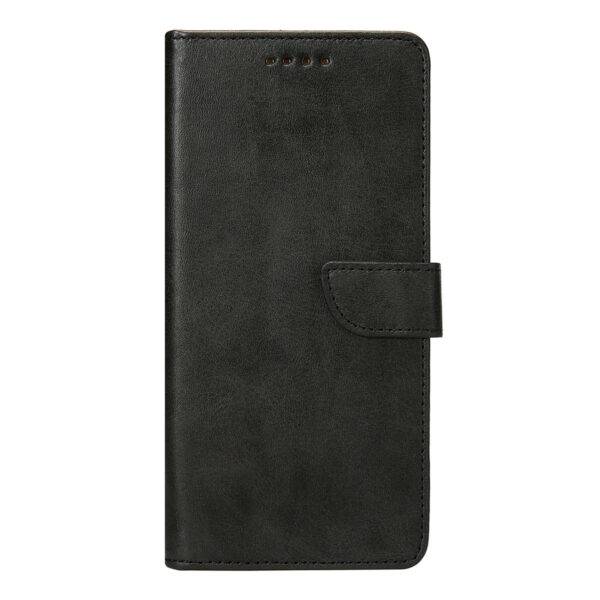 Rixus Bookcase For Samsung Galaxy A36, A37 Black