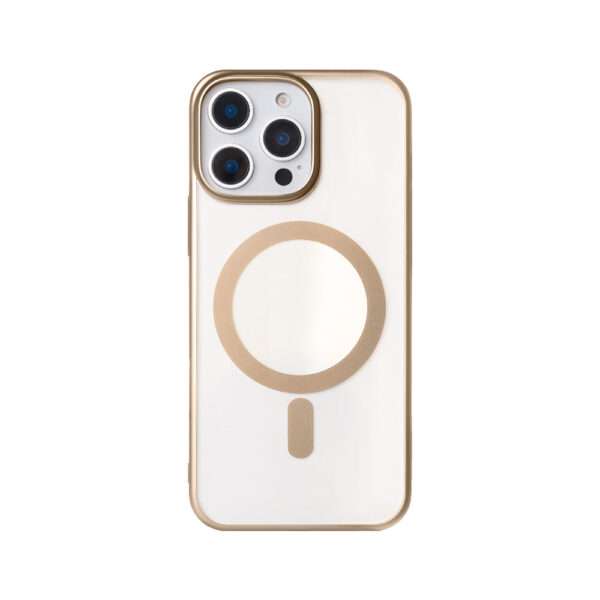 Rixus Instinct Mag Case For Apple iPhone 12 Pro Max Desert Titanium