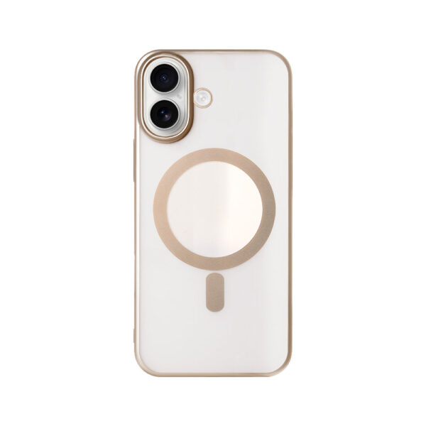 Rixus Instinct Mag Case For Apple iPhone 16 Desert Titanium