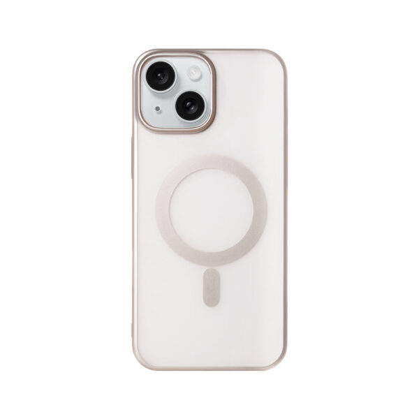 Rixus Instinct Mag Case For Apple iPhone 15 Titanium Grey