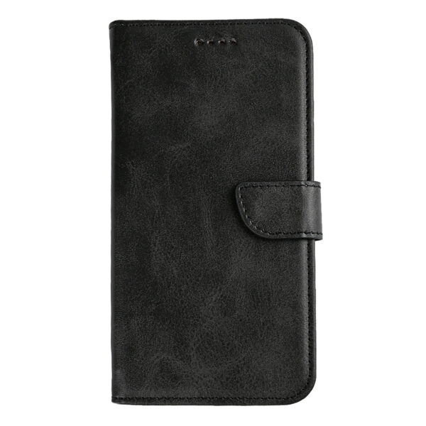Rixus Bookcase For Samsung Galaxy S25 Edge Black