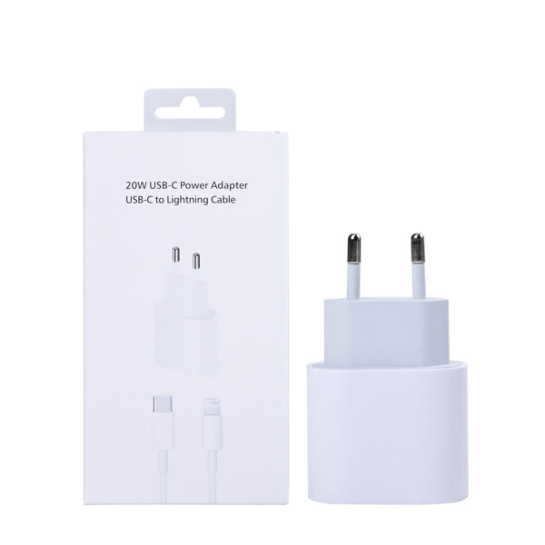 BE6729E2E9_A.jpg For Apple USB-C Charger 20W With Lightning Cable 100cm White Retail Box