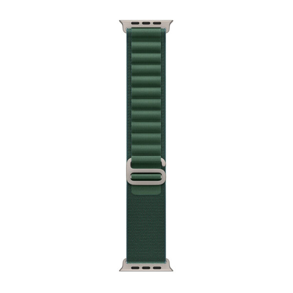 C6B14D1200_A.jpg Nylon Band Alpine Loop For Apple Watch 38mm, 40mm, 41mm Green Retail Box