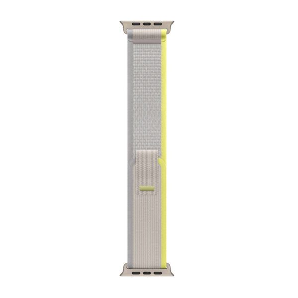 Nylon Band Trail Loop For Apple Watch 38mm, 40mm, 41mm Yellow, Beige Retail Box