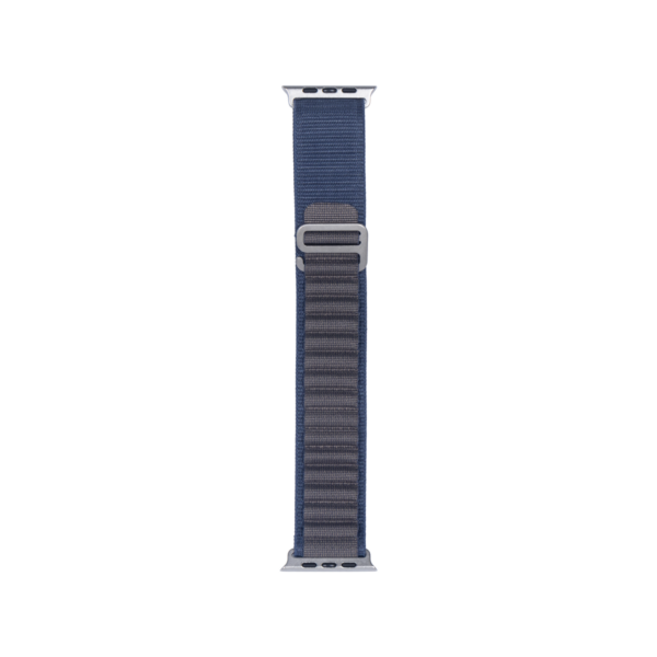 Nylon Band Sport Loop For Apple Watch 38mm, 40mm, 41mm Blue Retail Box