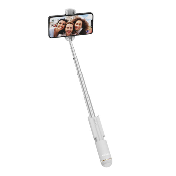 EB80EDC0FE_A.jpg Rixus RXSF30A Mini Integrated Selfie Stick Bluetooth White