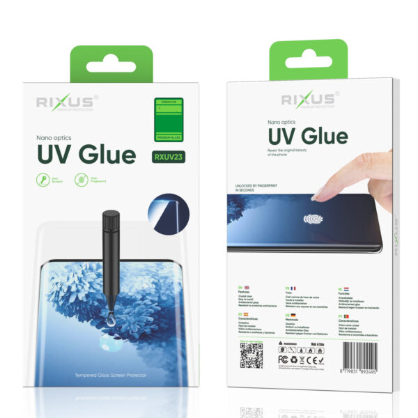 RIX267.jpg Rixus UV Glue Tempered Glass For Samsung Galaxy S7 Edge
