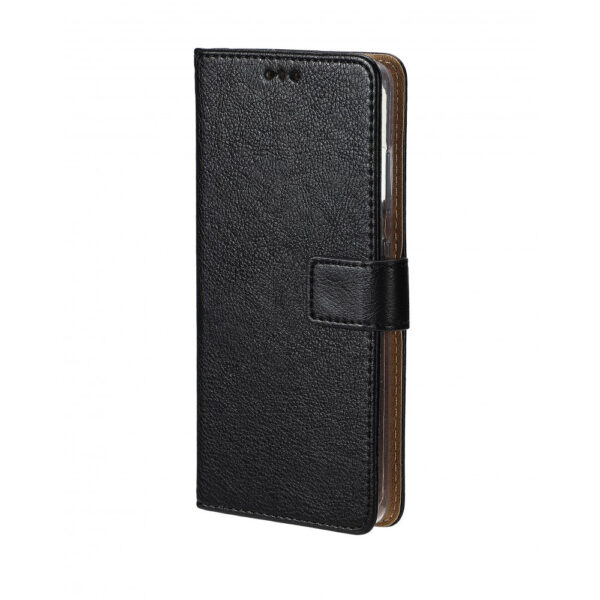Rixus Bookcase For Samsung Galaxy A22 4G Black