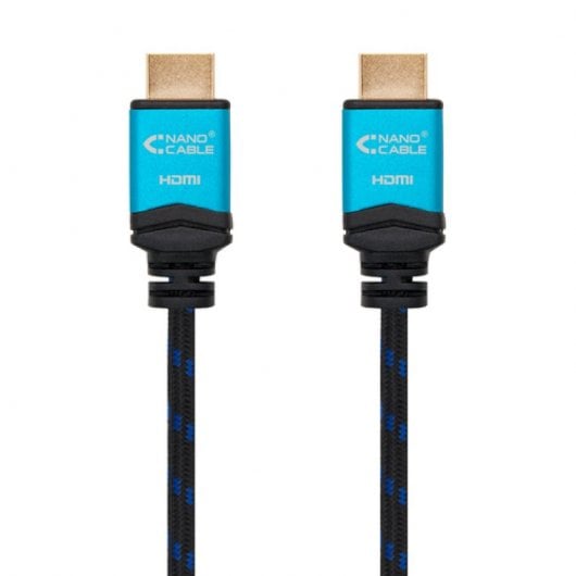 Nanocable Cable HDMI V2.0 4K@60Hz A/M-A/M 3m Negro